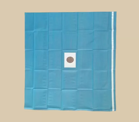 center adhesive drape folding machine products