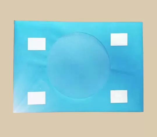 center adhesive drape folding machine products