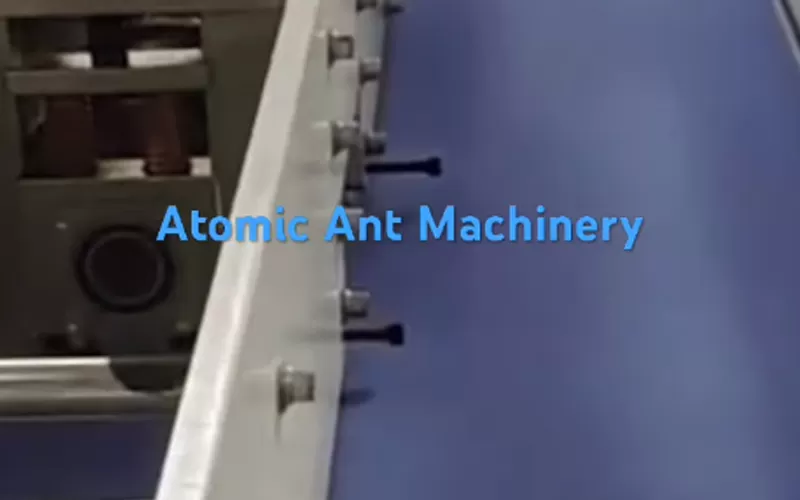 Video of Center Adhesive Drape Folding Machine