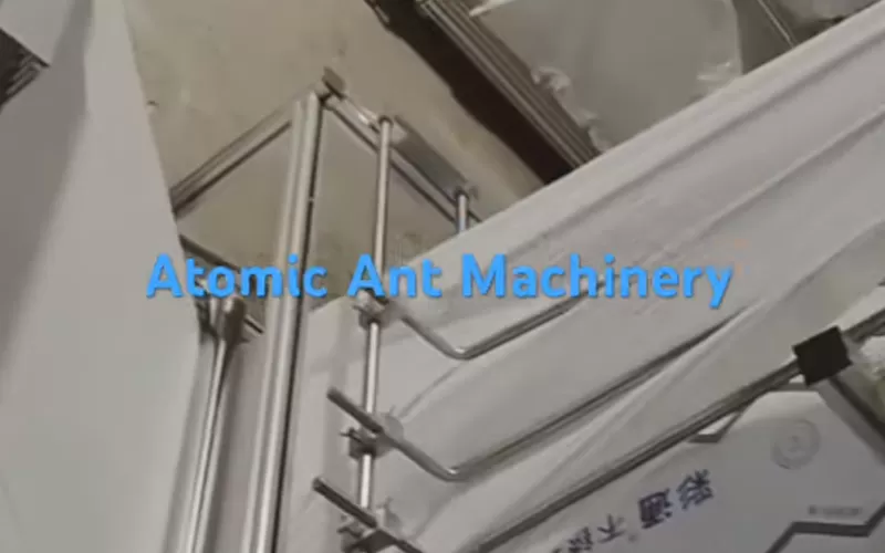 Video of PC-800 Pillow Cover Machine