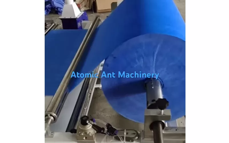 Video of Three Fold Medical Drape Folding Machine