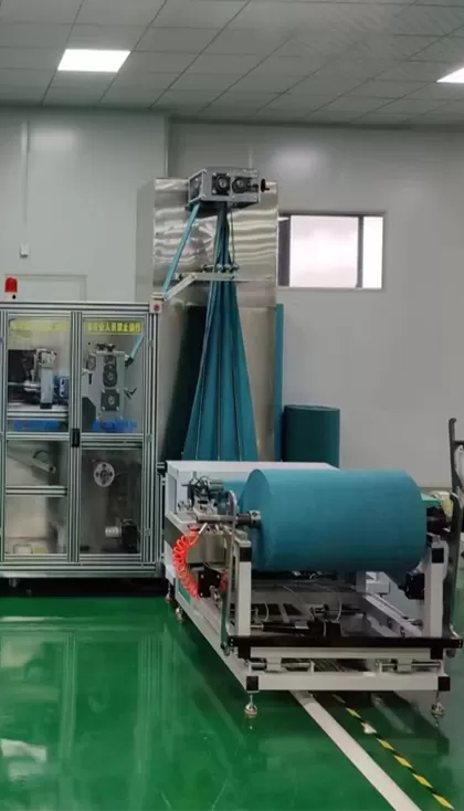 Advanced Non-Woven Folding Machine from Atomic Ant Machinery