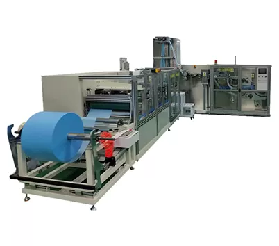 Center Adhesive Drape Folding Machine